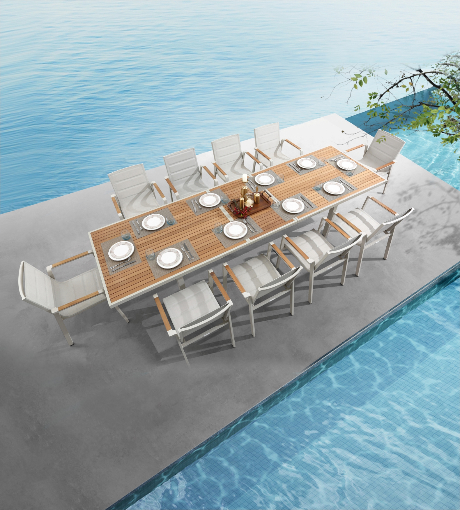 Nofi 11 Pieces Large Dining Set 6801770