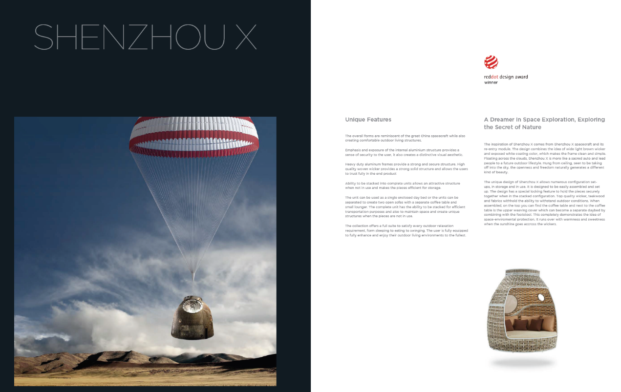 Shenzhou X hanging chair