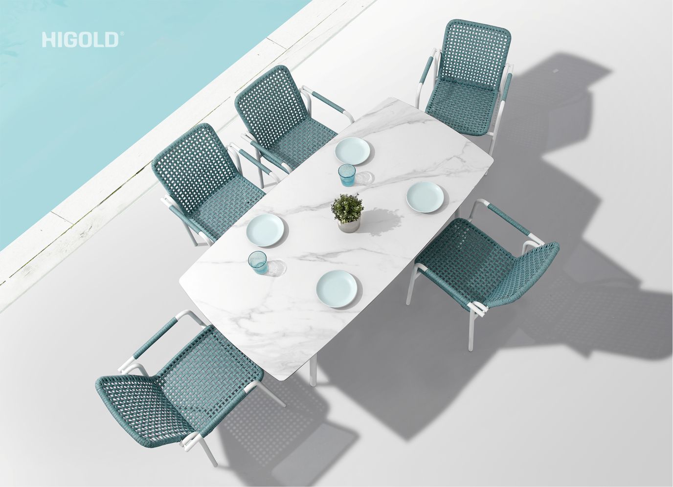 Pioneer 3.0 outdoor conversation set for 5