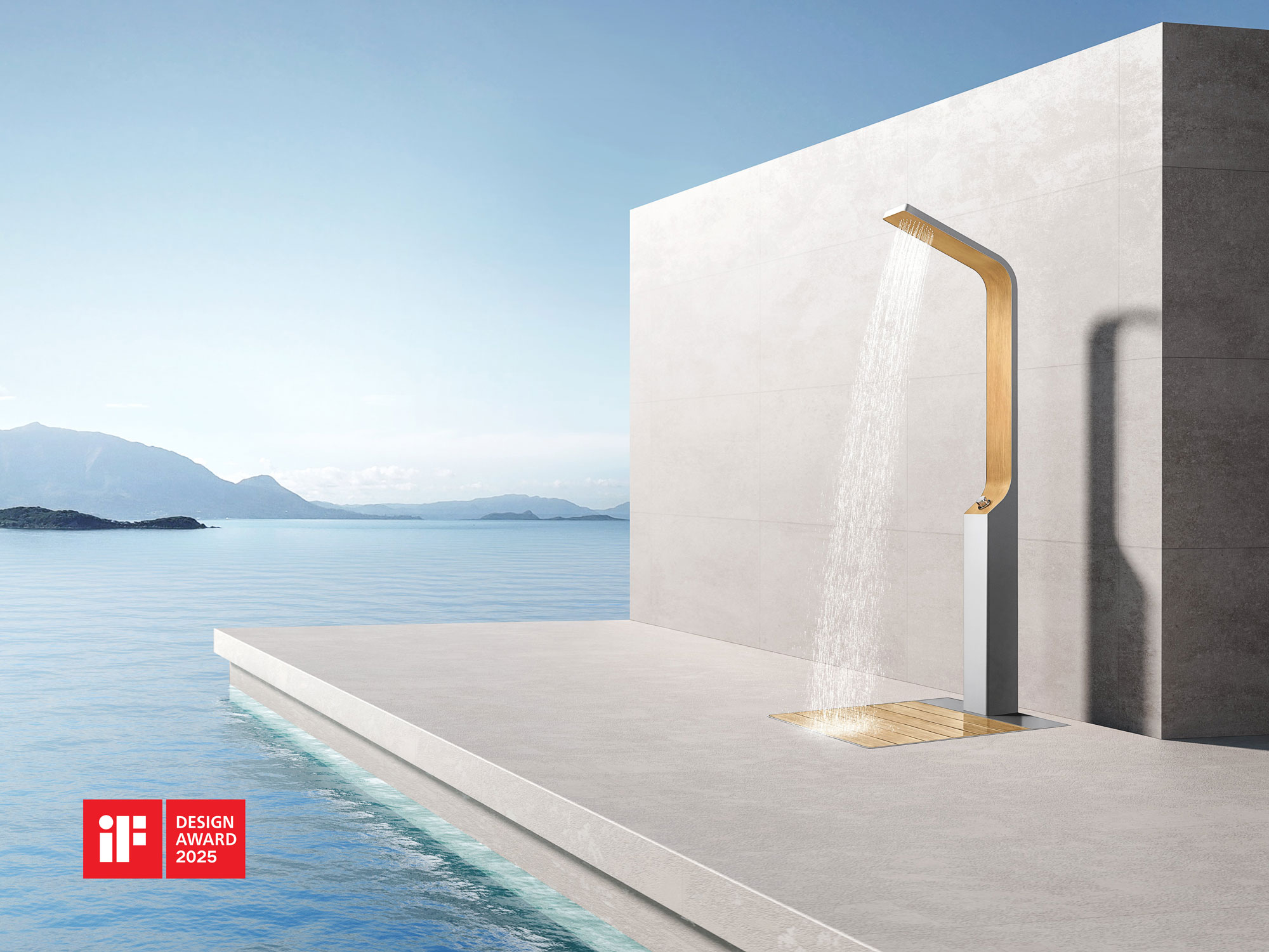 BLADE outdoor shower 20527001
